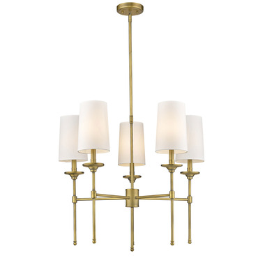 Emily 1 Tier Chandelier | Z-Lite at Lightology Emily 1 Tier Chandelier