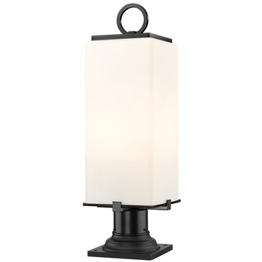 Sana Outdoor Pier Light with Traditional Base | Z-Lite at Lightology Sana Outdoor Pier Light with Traditional Base