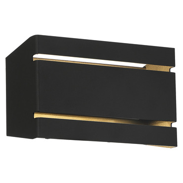 La Vida Wide Outdoor Wall Sconce