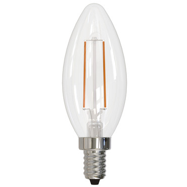 B11 Filament Candelabra Base 4.1W 120V 2700K 80CRI 8-PACK | Bulbrite at Lightology B11 Filament Candelabra Base 4.1W 120V 2700K 80CRI 8-PACK