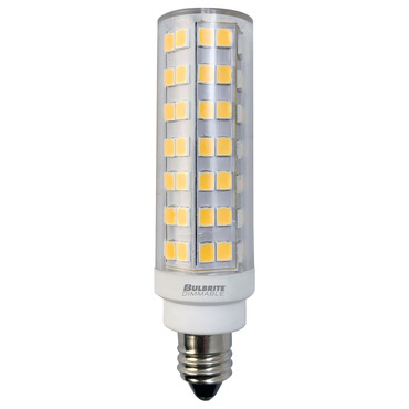 T6 E11 Candelabra Base 6.5W 120V 2700K 80CRI 2-PACK | Bulbrite at Lightology T6 E11 Candelabra Base 6.5W 120V 2700K 80CRI 2-PACK