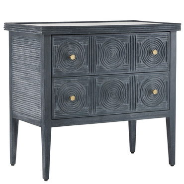 Santos Vintage Chest | Currey and Company at Lightology Santos Vintage Chest
