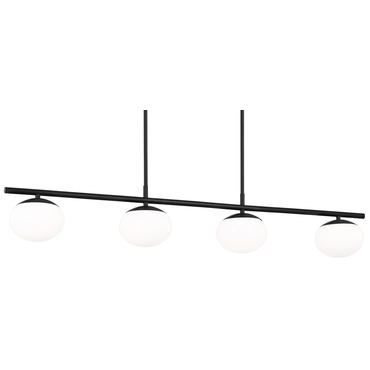 Lune Linear Chandelier | Visual Comfort Studio at Lightology Lune Linear Chandelier