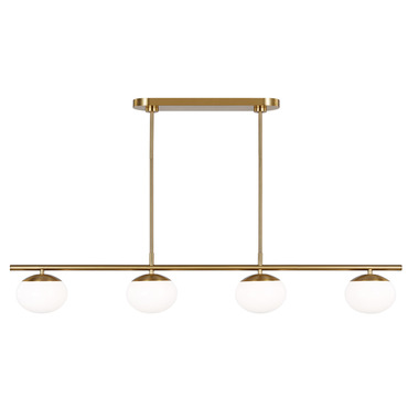 Lune Linear Chandelier | Visual Comfort Studio at Lightology Lune Linear Chandelier