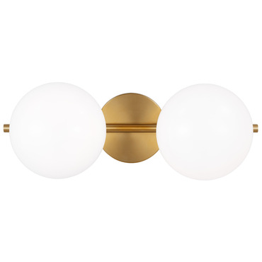 Lune Bathroom Vanity Light | Visual Comfort Studio at Lightology Lune Bathroom Vanity Light
