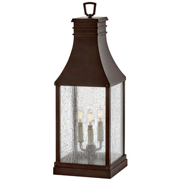 Beacon Hill 12V Outdoor Pier Mount Lantern | Hinkley Lighting at Lightology Beacon Hill 12V Outdoor Pier Mount Lantern
