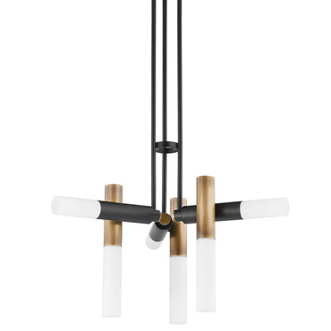 Koa Chandelier | Troy Lighting at Lightology Koa Chandelier