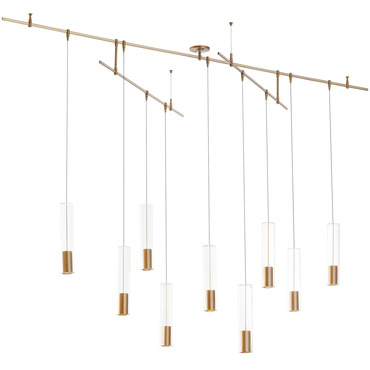 Captra Chandelier | Visual Comfort Modern at Lightology Captra Chandelier