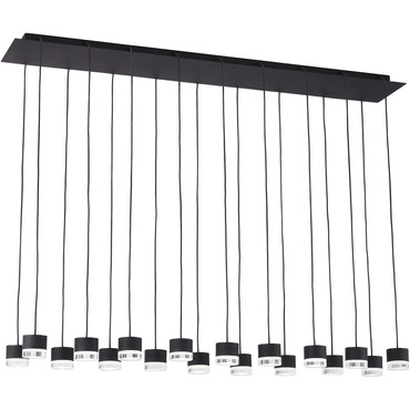Gable Linear Chandelier | Visual Comfort Modern at Lightology Gable Linear Chandelier