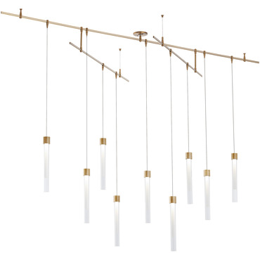 Linger Mini Chandelier | Visual Comfort Modern at Lightology Linger Mini Chandelier