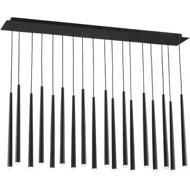 Pylon Linear Chandelier | Visual Comfort Modern at Lightology Pylon Linear Chandelier