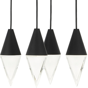 Turret Chandelier | Visual Comfort Modern at Lightology Turret Chandelier
