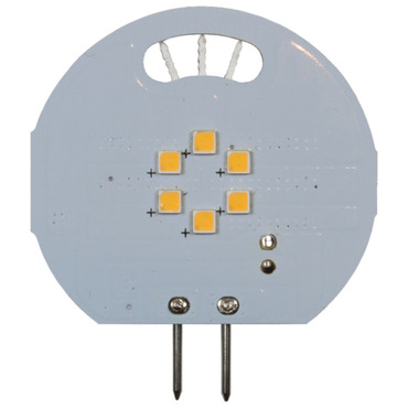 JC G4 Bipin Base 2W 12V Round Wafer 2700K 85CRI 25-PACK | Brilliance at Lightology JC G4 Bipin Base 2W 12V Round Wafer 2700K 85CRI 25-PACK