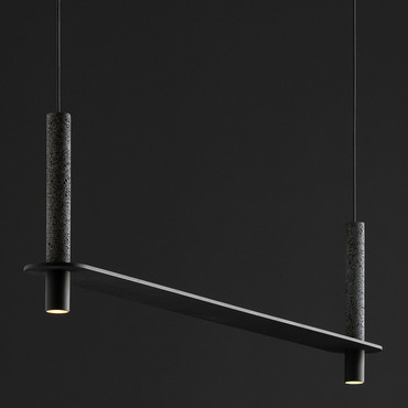 Meta Extra Long Parallel Pendant | davidpompa at Lightology Meta Extra Long Parallel Pendant