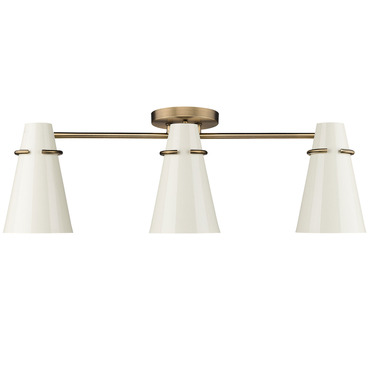 Reeva 3-Light Semi Flush Ceiling Fixture