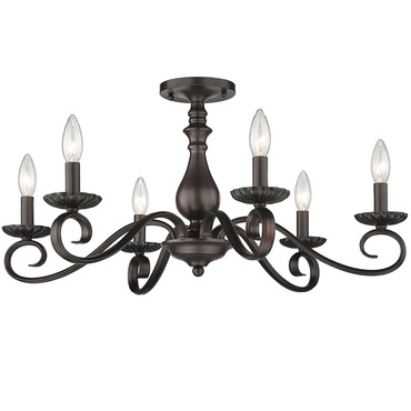 Larrick Semi Flush Ceiling Light