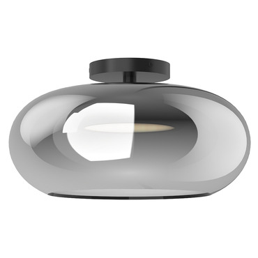 Trinity Semi Flush Ceiling Light | Kuzco Lighting at Lightology Trinity Semi Flush Ceiling Light