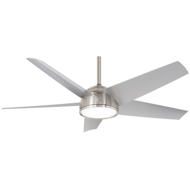 Chubby Outdoor Smart Ceiling Fan with Light | Minka Aire at Lightology Chubby Outdoor Smart Ceiling Fan with Light