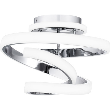 Aviva Semi Flush Ceiling Light | Quoizel at Lightology Aviva Semi Flush Ceiling Light