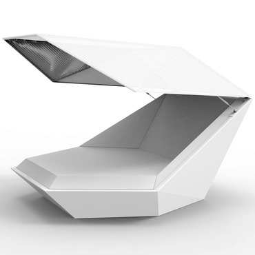 Faz Outdoor Daybed | Vondom at Lightology Faz Outdoor Daybed