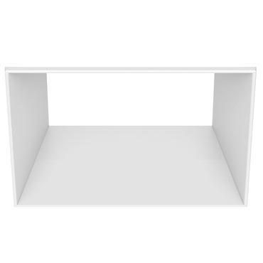 ECO 1IN Square Flangeless Downlight Trim