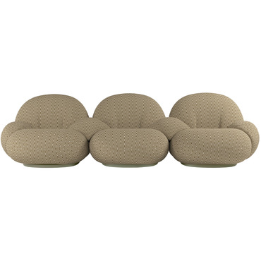 Pacha 3-Seat Outdoor Sofa | Gubi at Lightology Pacha 3-Seat Outdoor Sofa