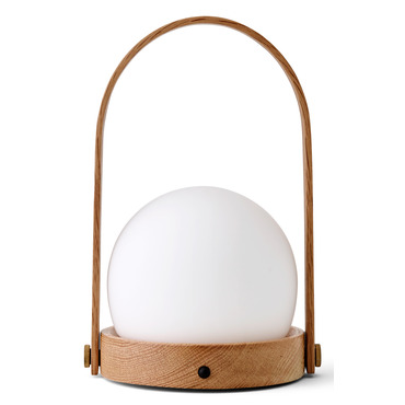 Carrie Portable Lamp Exclusive Oak Edition | Audo Copenhagen at Lightology Carrie Portable Lamp Exclusive Oak Edition