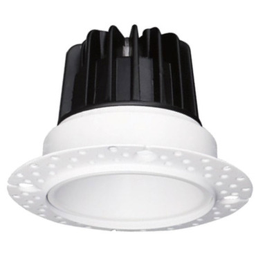 2IN Round Trimless Recessed Downlight with Remote Driver