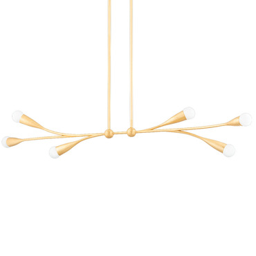 Elsa Linear Chandelier | Mitzi at Lightology Elsa Linear Chandelier