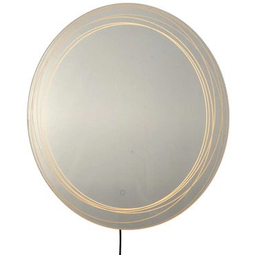 Mojave Lighted Wall Mirror | Nova of California at Lightology Mojave Lighted Wall Mirror
