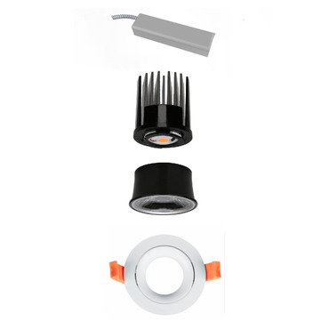 Copa 3IN RD Remodel Non-IC ADJ Downlight w/ Remote Driver