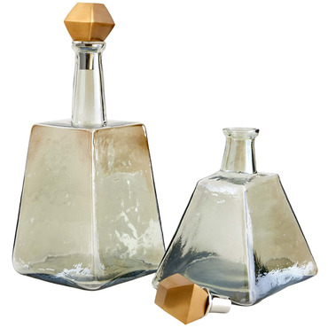 Preston Decanters Set of 2 | Arteriors Home at Lightology Preston Decanters Set of 2
