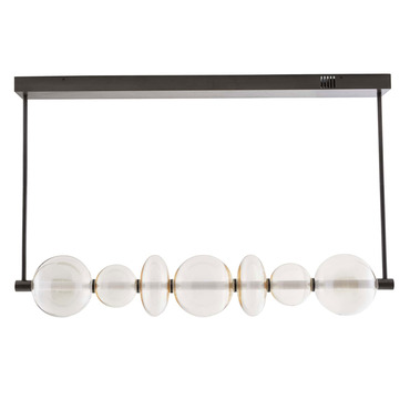 Raphael Linear Chandelier | Arteriors Home at Lightology Raphael Linear Chandelier
