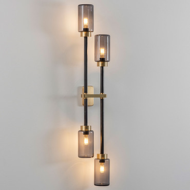 Farol Double Wall Sconce | Bert Frank at Lightology Farol Double Wall Sconce