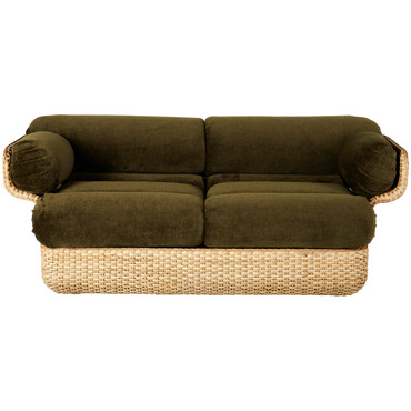 Basket Sofa | Gubi at Lightology Basket Sofa