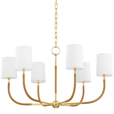Webson Chandelier | Hudson Valley Lighting at Lightology Webson Chandelier