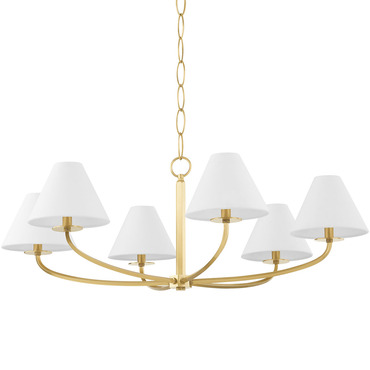 Stacey Chandelier | Hudson Valley Lighting at Lightology Stacey Chandelier