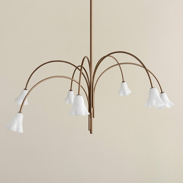Flora Chandelier | In Common With at Lightology Flora Chandelier