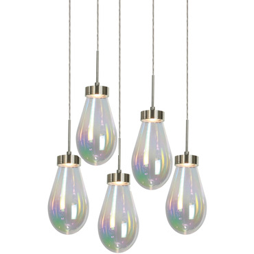 Moxie Multi Light Chandelier | Stone Lighting at Lightology Moxie Multi Light Chandelier