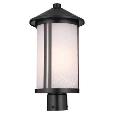 Lombard Outdoor Post Mount | Kichler at Lightology Lombard Outdoor Post Mount