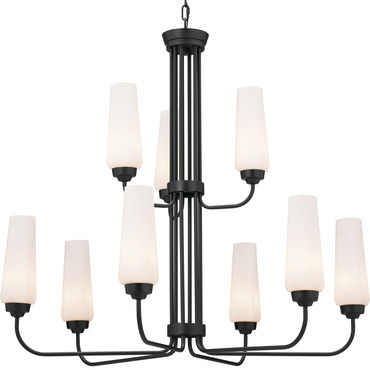 Truby Two Tier Chandelier | Kichler at Lightology Truby Two Tier Chandelier