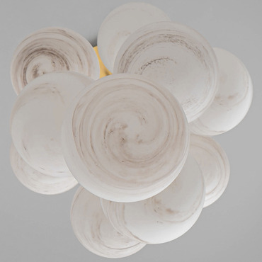 Globe Cluster Multi Light Pendant | Schwung Home at Lightology Globe Cluster Multi Light Pendant