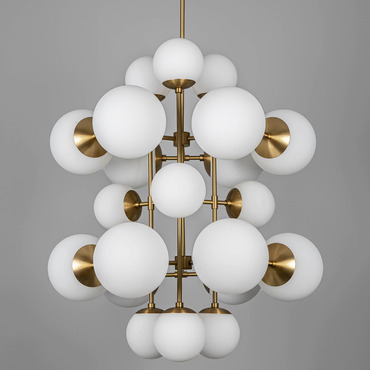 Glow Chandelier | Schwung Home at Lightology Glow Chandelier