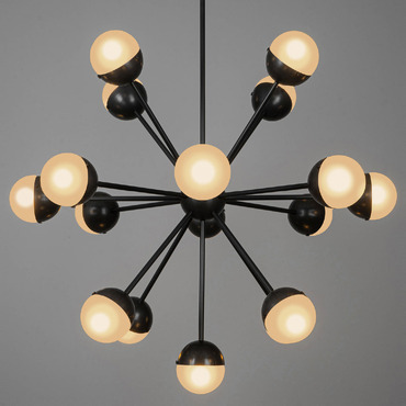 Molecule Spark Sputnik Chandelier | Schwung Home at Lightology Molecule Spark Sputnik Chandelier