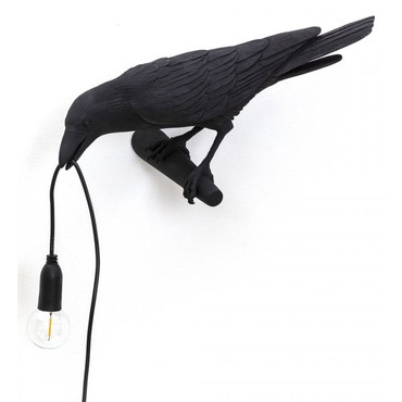Bird Looking Plug-in Wall Sconce | Seletti at Lightology Bird Looking Plug-in Wall Sconce