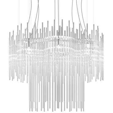 Diadema Two-Tier Wave Pendant