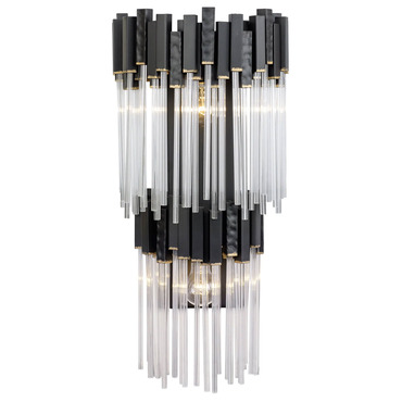 Matrix Tiered Wall Sconce | Varaluz at Lightology Matrix Tiered Wall Sconce