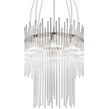Diadema Two-Tier Pendant | Vistosi at Lightology Diadema Two-Tier Pendant