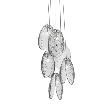 Mussels Multi Light Cluster Pendant - Overstock