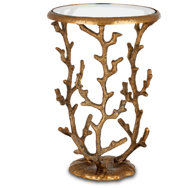 Coral Accent Table